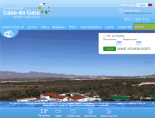 Tablet Screenshot of campingcabodegata.com